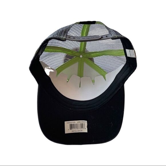 Reel Tree Lime Meshback Hat • Youth • NWT - Picture 3 of 5